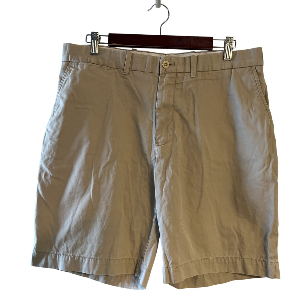Polo Golf Ralph Lauren Mens Khaki Chino Shorts Tan Cotton Size 34 RN 41381